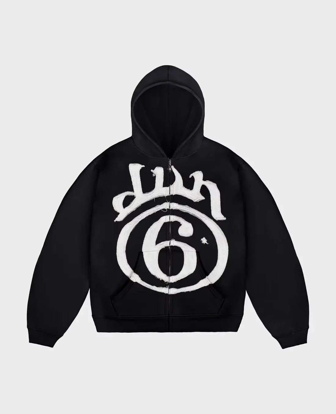 Vintage Popular New Pattern Printing Hooded Sweater Women Y2K Korean Version Tight Casual Plus Velvet Padded Joker Sports Hoodie