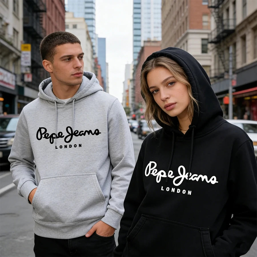 2026 Autumn/Winter New Style School Season Sporty Hoodie Sweater Comfortable and Versatile Loose Letter Print