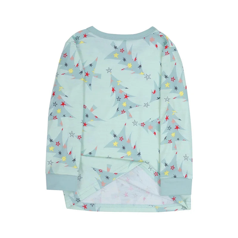 Xmas Family Look Pyjamas Sets Spring Print Pajamas Suits Autumn Mom Daughter Dad Son Matching Outfits Christmas Casual Sleepwear