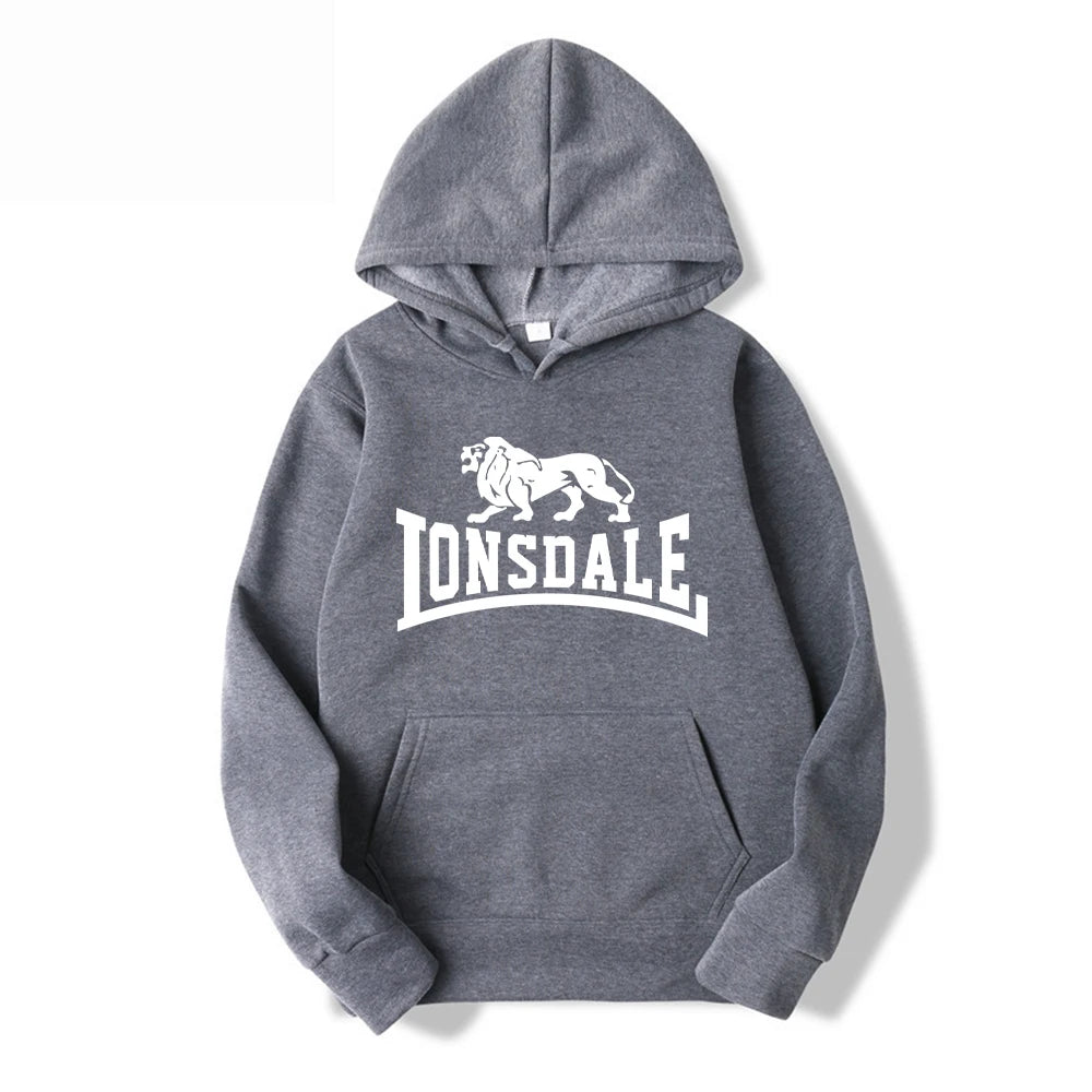 The 2025 new men's spring and autumn sporty casual hoodie, running sportswear, fashionable street style hoodie S-3XL