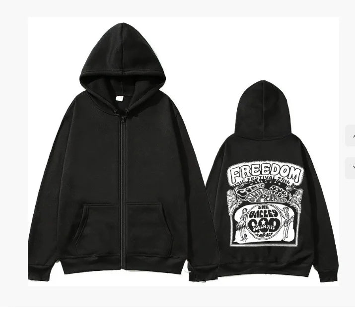 Fashion streetwear Y2K for Men and Women Zipped Hoodie Cry of Fear Simon's hooded Jacket Hip-hop Men's Casual Hooded Sweatshirt