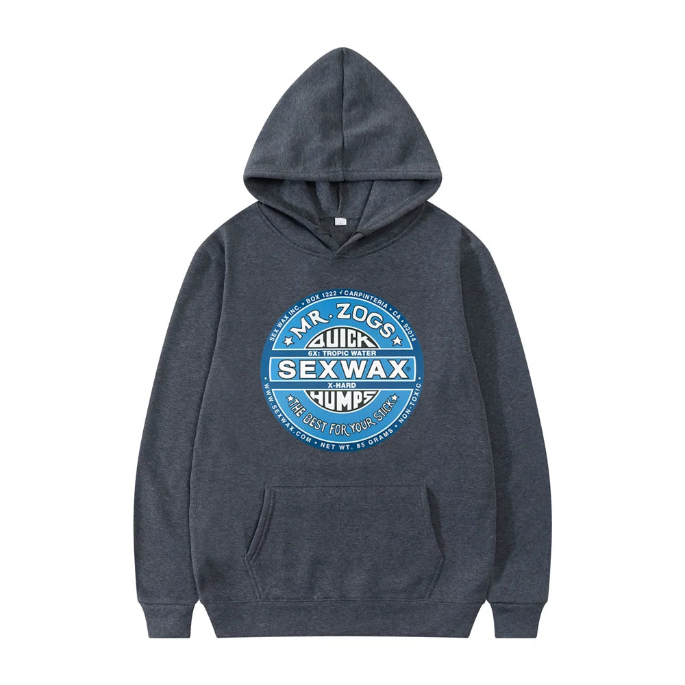 2026New's Men Cool Pullover Fashion Thin Hoodies Unisex Streetwear Sex Wax Mr Zogs Surf Sweatshirt  Tops hoodies