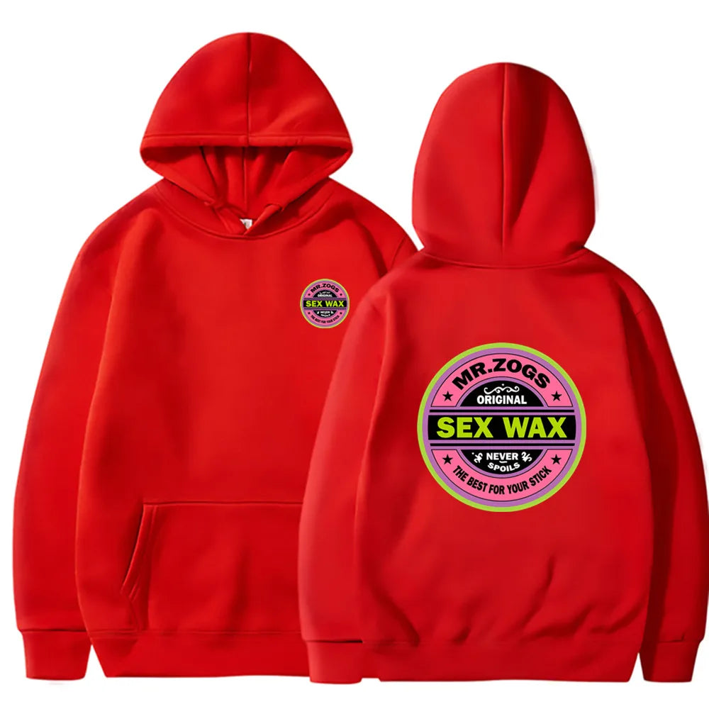 2026New's Men Cool Pullover Fashion Thin Hoodies Unisex Streetwear Sex Wax Mr Zogs Surf Sweatshirt  Tops hoodies