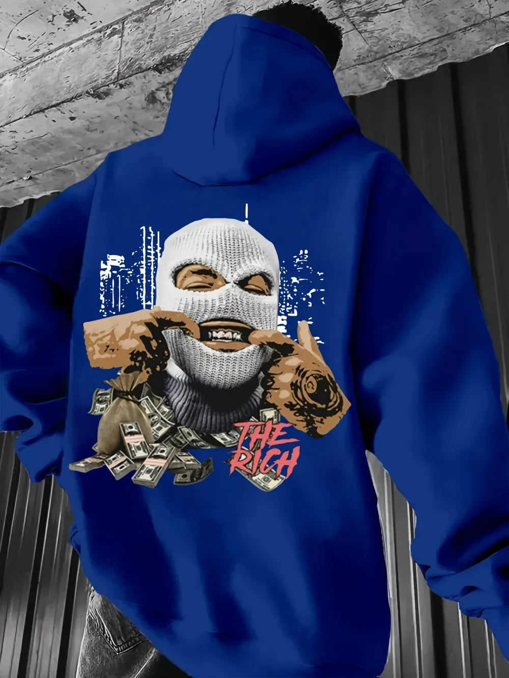 2025 Autumn New Fashionable Men's Avatar Printed Comfortable Soft Hoodie Outdoor Urban High Street Clothing