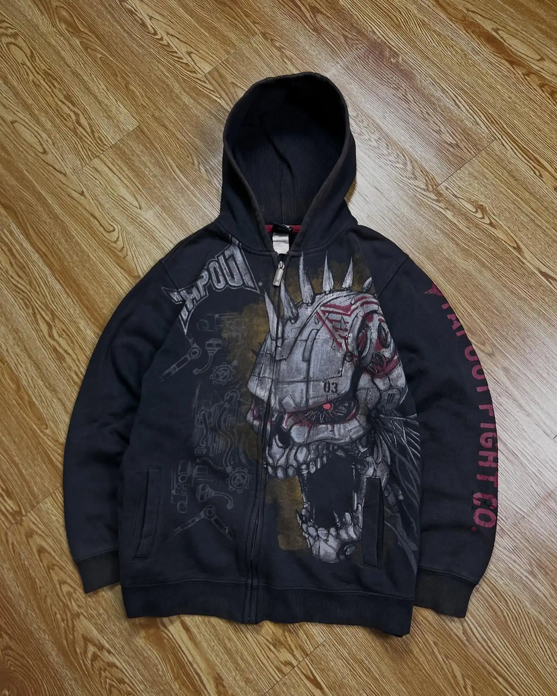 Explosions Y2K Hooded sweater Men American Retro Hip-Hop Street Graffiti Unisex Zipper Hoodie Fashion Printed Pattern Sweatshirt