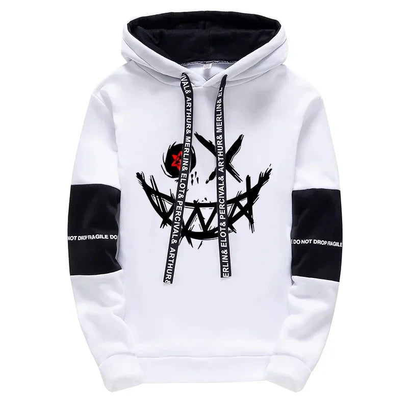 Men's Hooded Sweatshirts Sweatpants All Season Daily Casual Sport Tracksuit Urban Fashion Hooded Streetwear Jogging Hoodie Pants