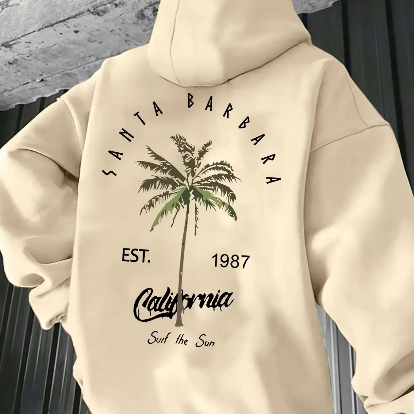 2026 hit product - Palm leaf pattern printed hoodie. Soft and comfortable. Fall and winter men's and women's top.