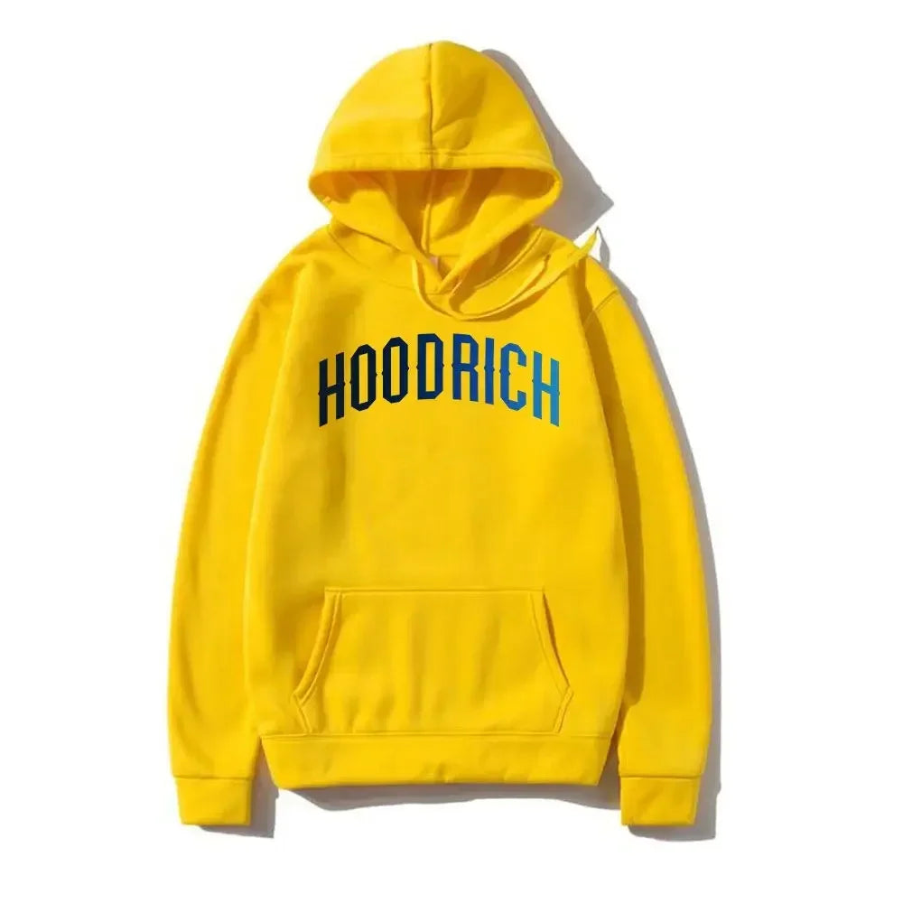 2026 Men's Fashion Trend Hoodie Loose Casual Hip-Hop Street Style Printed Hoodie Men's Sportswear