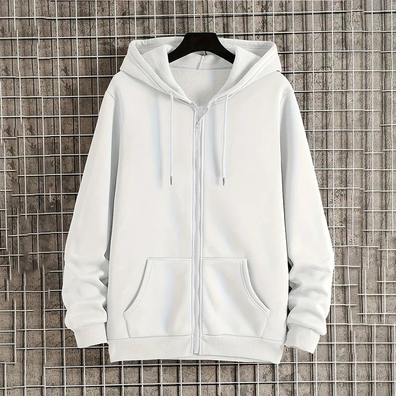 Women's Long Sleeve Zip Closure Breathable Lightweight Sweatshirts Perfect Autumn Hoodie Jackets in Casual Street Style