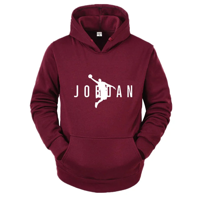 2025 Autumn/Winter Men's Casual Sports Fashion Hoodie Suitable for Outdoor Activities Leisure Streets Slow Running Fitness