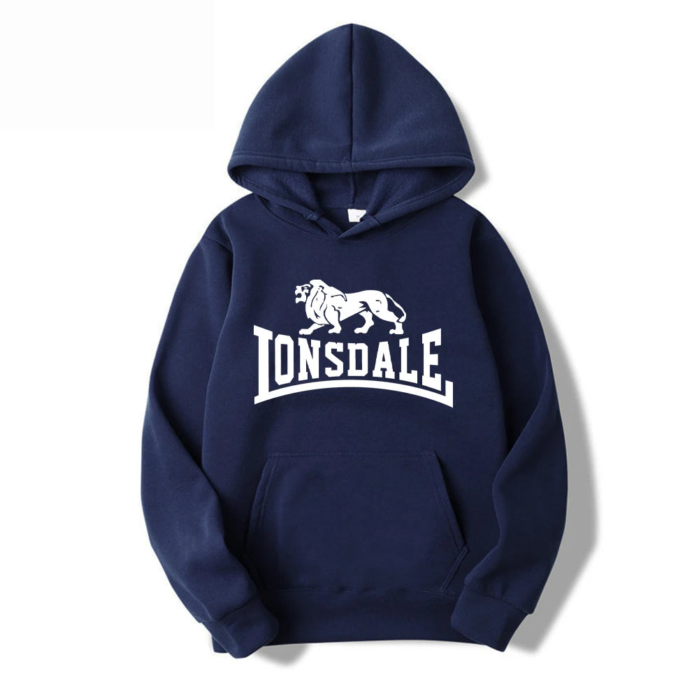 The 2025 new men's spring and autumn sporty casual hoodie, running sportswear, fashionable street style hoodie S-3XL
