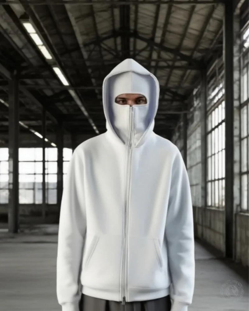 Ins Trendy Brand Double Hat Hooded Hoodie Jacket 2025 Spring/Autumn New Style Men's and Women's Same Style Loose Zipper Couple