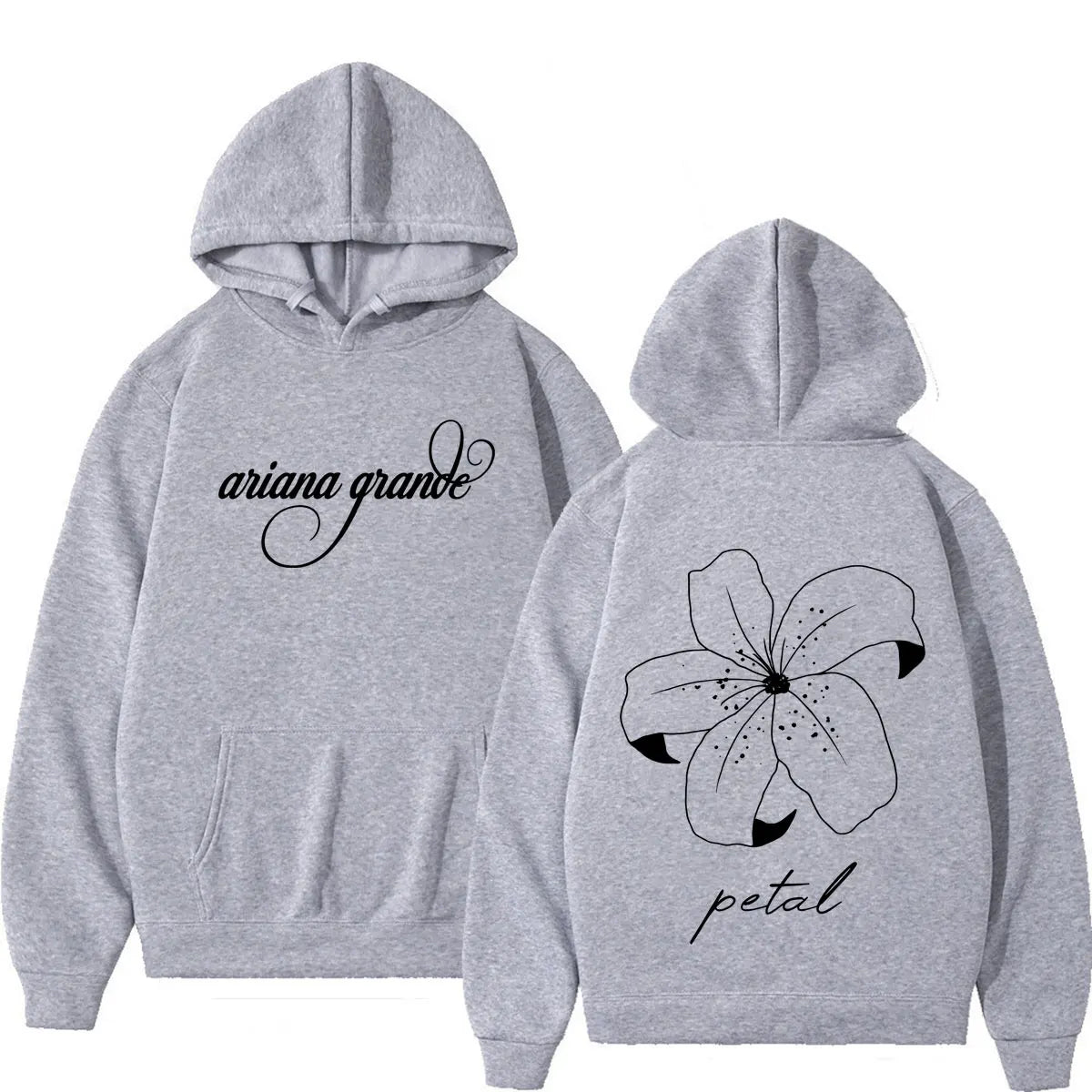Ariana Grande Album Petal 2026 Print Print Hoodie Men Women Fashion Sweatshirt Long Sleeves Casual Aesthetic Trend Pullover Tops