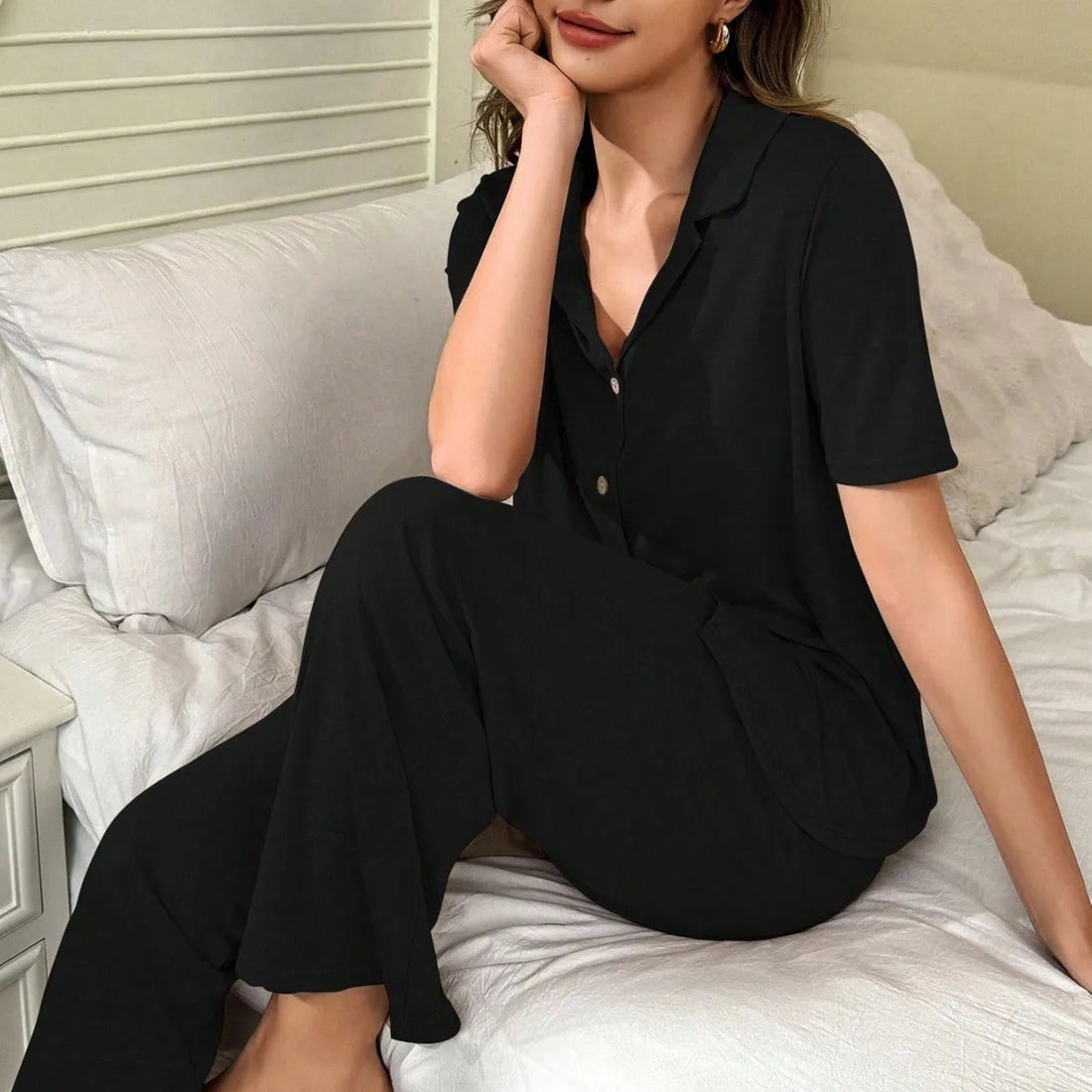 Ensembles Pyjama Set Woman Pajamas Pajama Sets Women's Pajamas With Pants Women's Home Suit Ladies Pyjamas Womens Sexy Nightwear