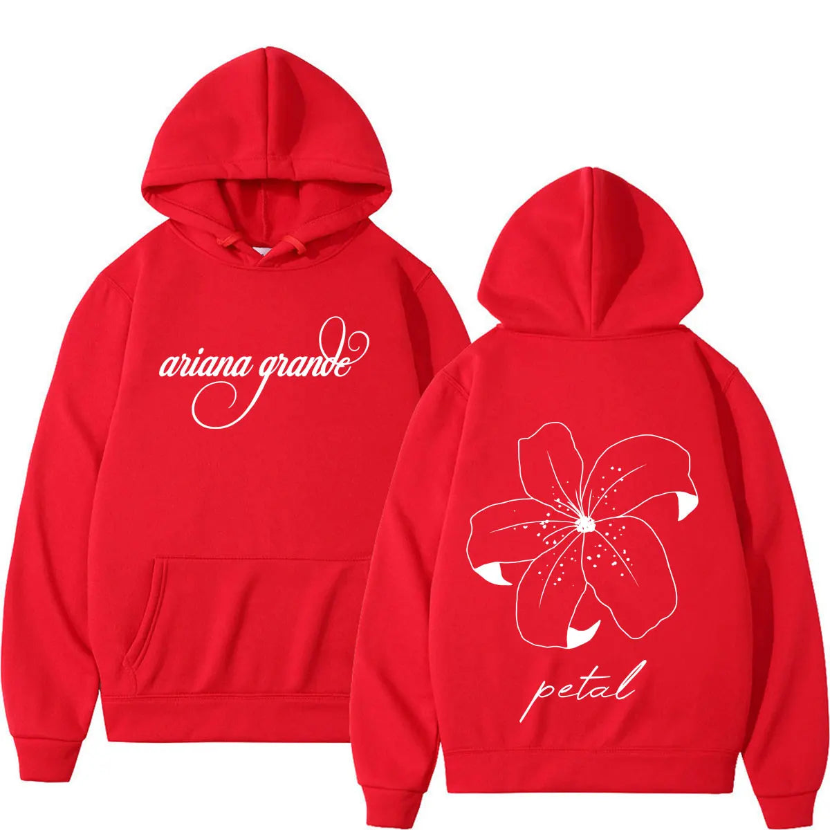 Ariana Grande Album Petal 2026 Print Print Hoodie Men Women Fashion Sweatshirt Long Sleeves Casual Aesthetic Trend Pullover Tops
