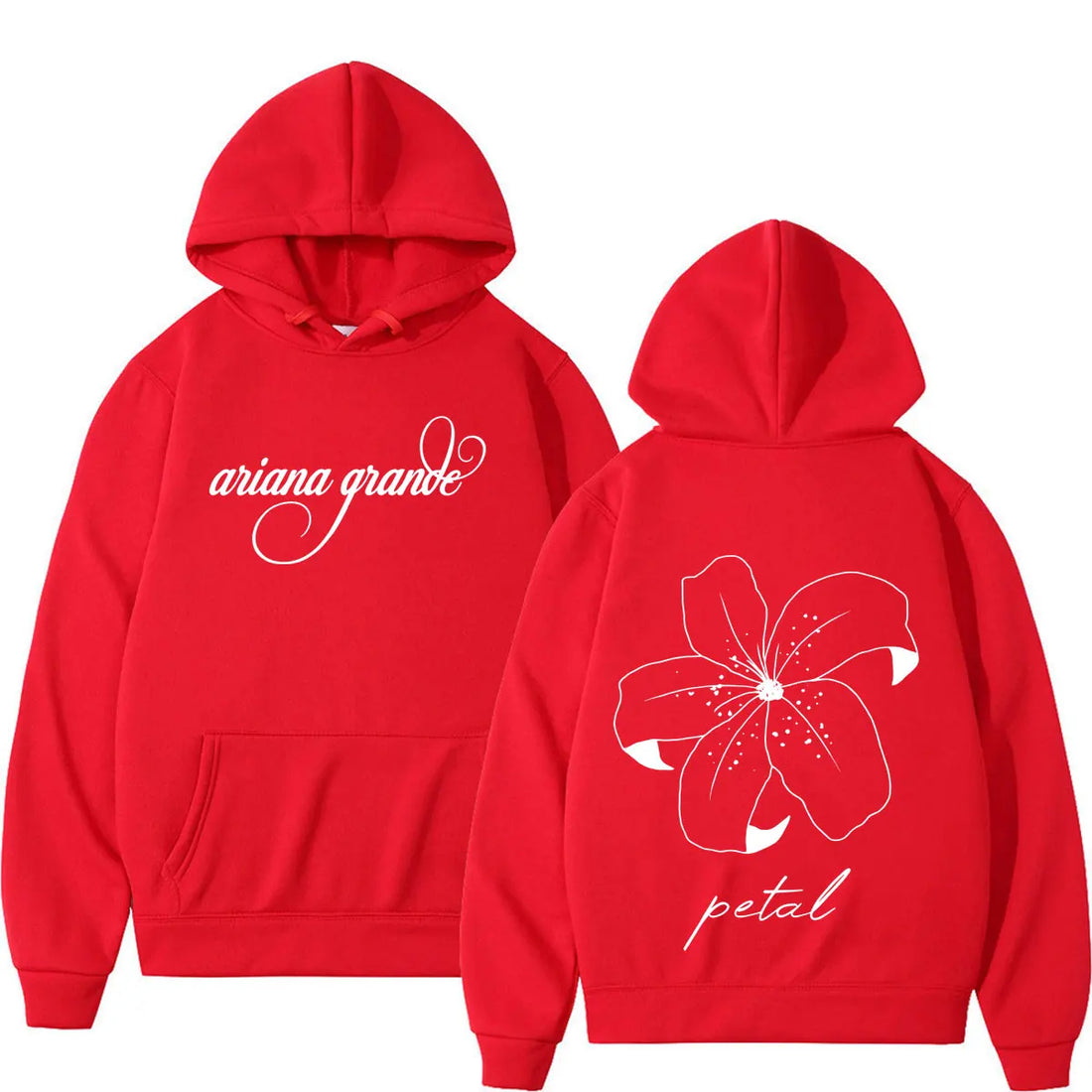 Ariana Grande Album Petal 2026 Print Print Hoodie Men Women Fashion Sweatshirt Long Sleeves Casual Aesthetic Trend Pullover Tops