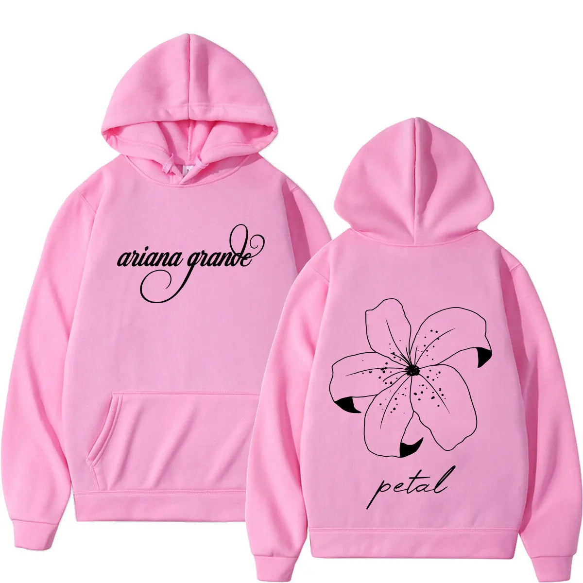Ariana Grande Album Petal 2026 Print Print Hoodie Men Women Fashion Sweatshirt Long Sleeves Casual Aesthetic Trend Pullover Tops