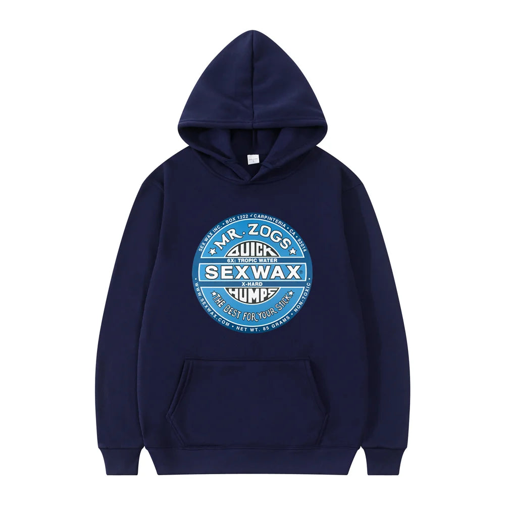 2026New's Men Cool Pullover Fashion Thin Hoodies Unisex Streetwear Sex Wax Mr Zogs Surf Sweatshirt  Tops hoodies