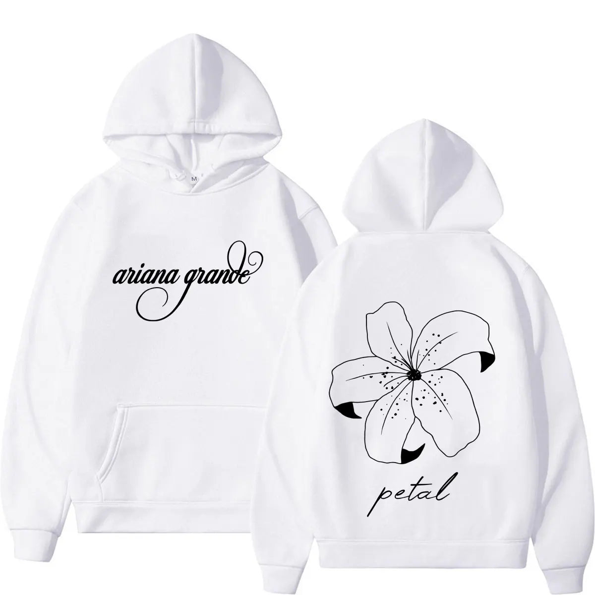 Ariana Grande Album Petal 2026 Print Print Hoodie Men Women Fashion Sweatshirt Long Sleeves Casual Aesthetic Trend Pullover Tops