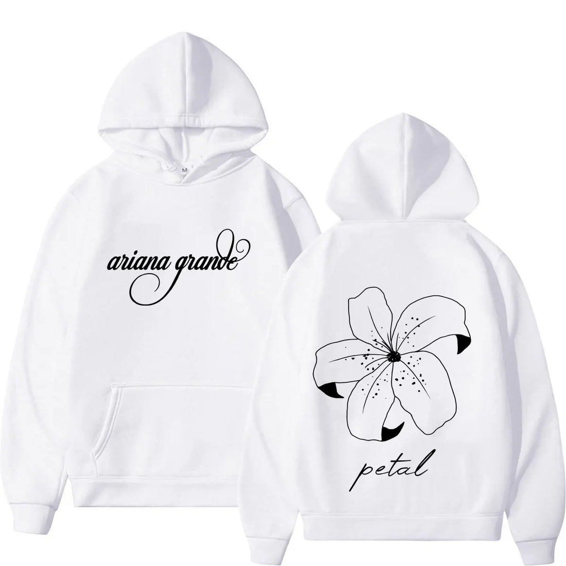 Ariana Grande Album Petal 2026 Print Print Hoodie Men Women Fashion Sweatshirt Long Sleeves Casual Aesthetic Trend Pullover Tops