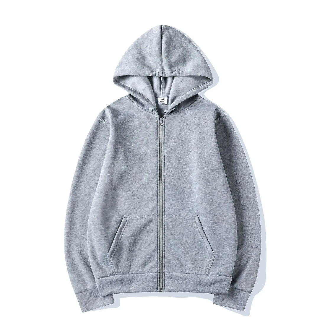 Men's and Women's Universal Warmth Trendy Zippered Hooded Sweatshirt - Fall/Winter Style - Men's - New Long-Sleeved Hooded Sport