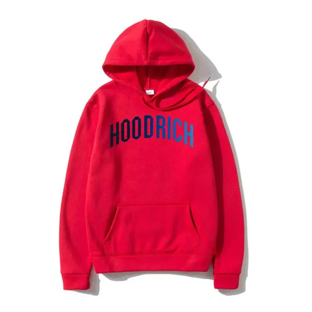 2026 Men's Fashion Trend Hoodie Loose Casual Hip-Hop Street Style Printed Hoodie Men's Sportswear