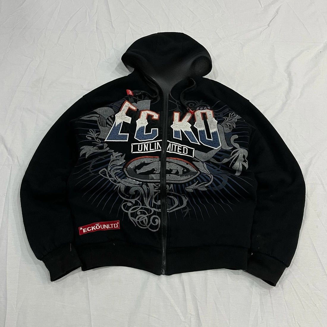 Explosions Y2K Hooded sweater Men American Retro Hip-Hop Street Graffiti Unisex Zipper Hoodie Fashion Printed Pattern Sweatshirt