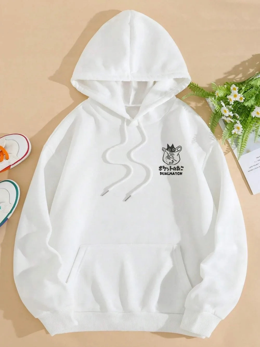 European and American Autumn Fashion Men's Personalized Graffiti Printed Comfortable Hoodie Outdoor High Street Hoodie