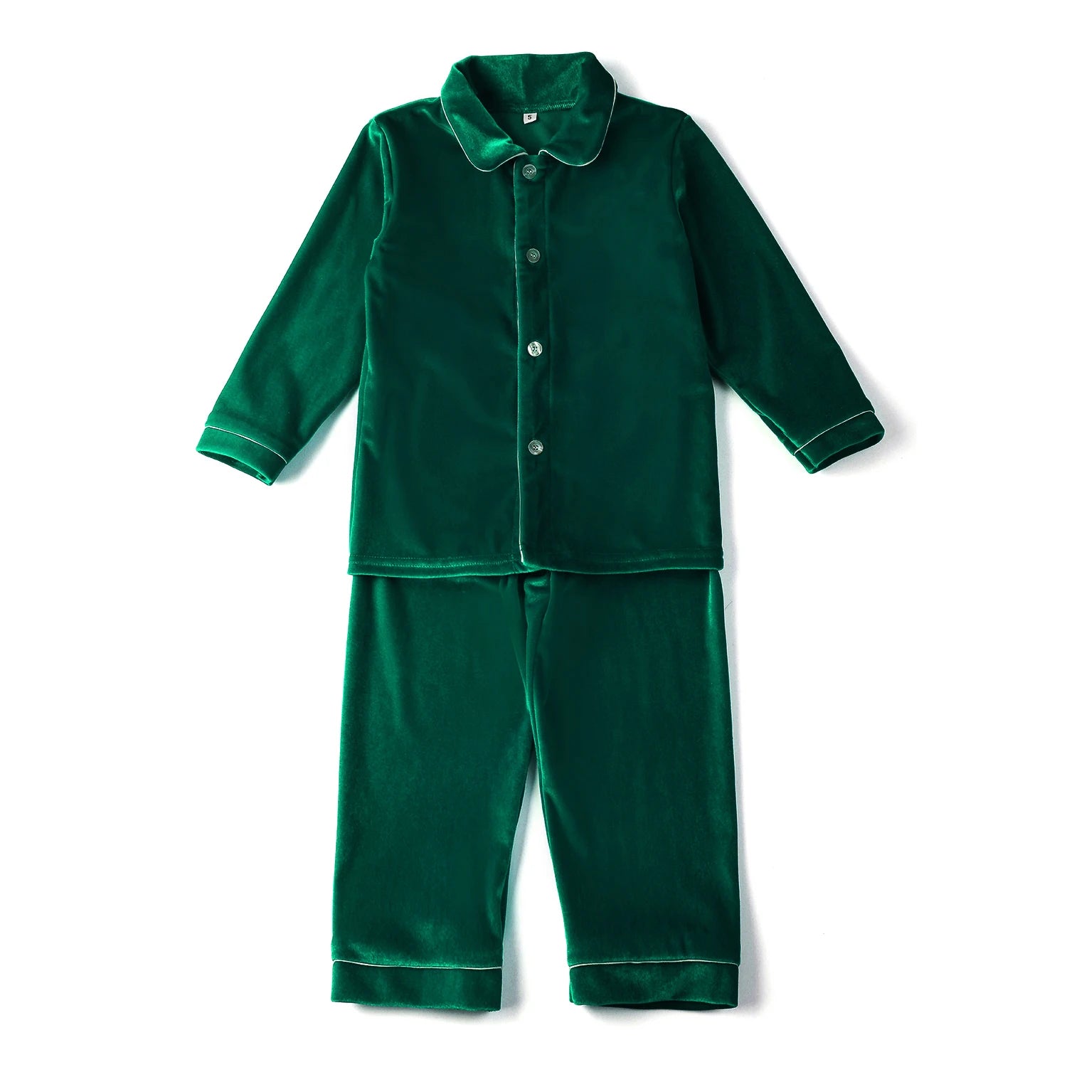 Mudbala Baby Boys Red Velvet Christmas Pyjamas Family Classic Luxury Toddler Girls Sibling Matching Kids Pajamas Set