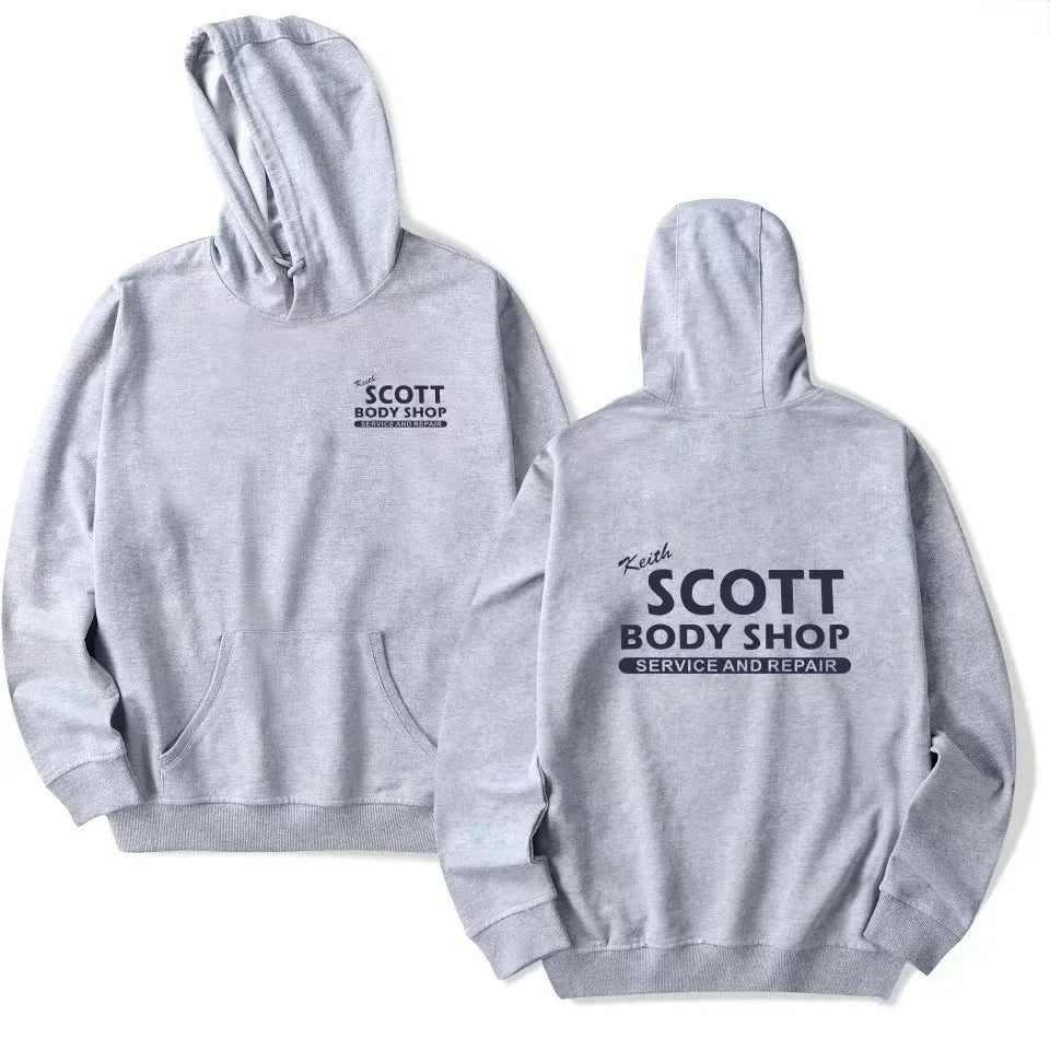 Hoodie Women Stile Vintage Keith Scott Body Shop Men Hoodies Sweatshirts Autumn Winter Con Cappuccio One Tree Hill Meccanico