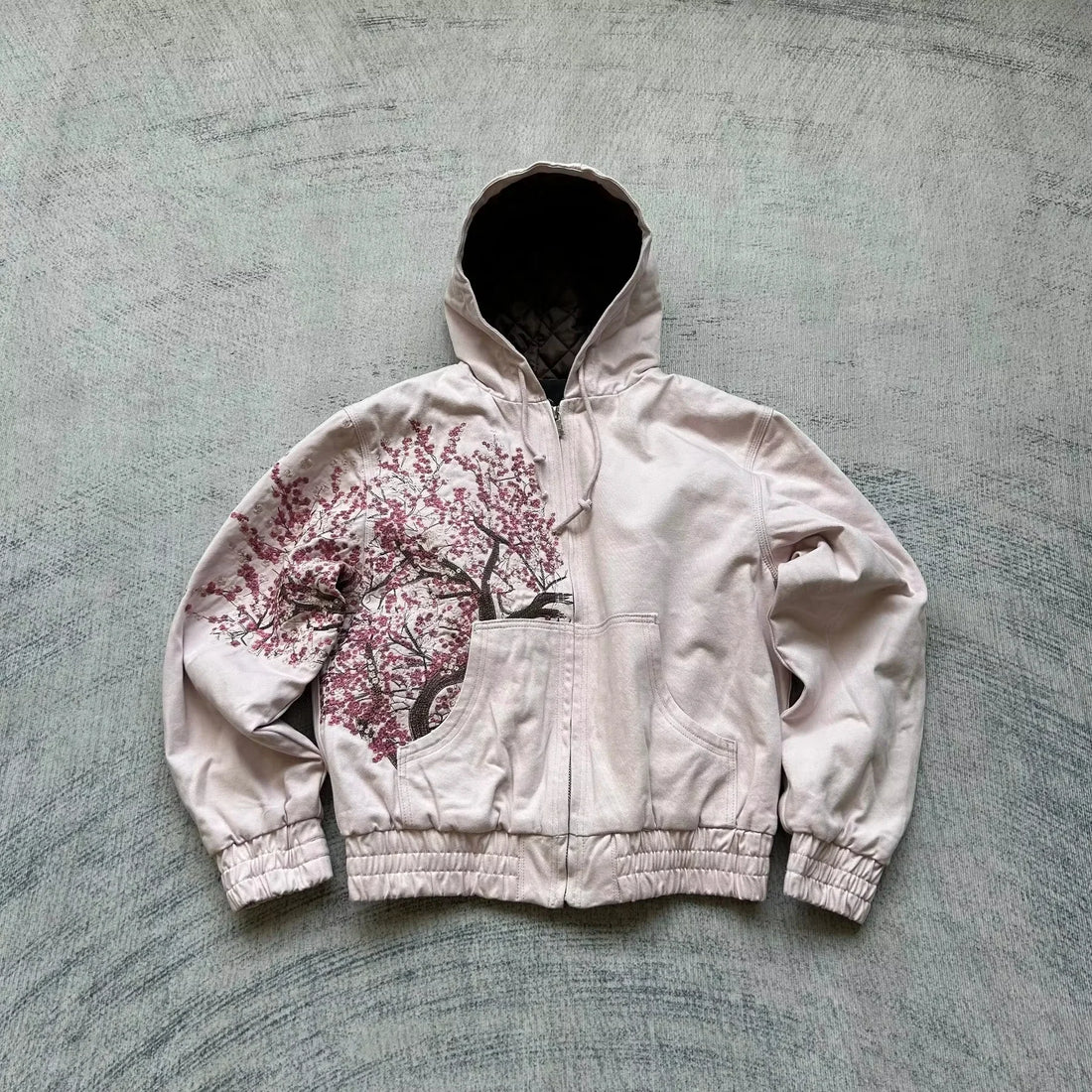 Y2K Clothing New Fashion Letter Embroidery Patch Zipper Hooded Sweater Men Gothic Harajuku Hip Hop Popular Casual Sweatshirt