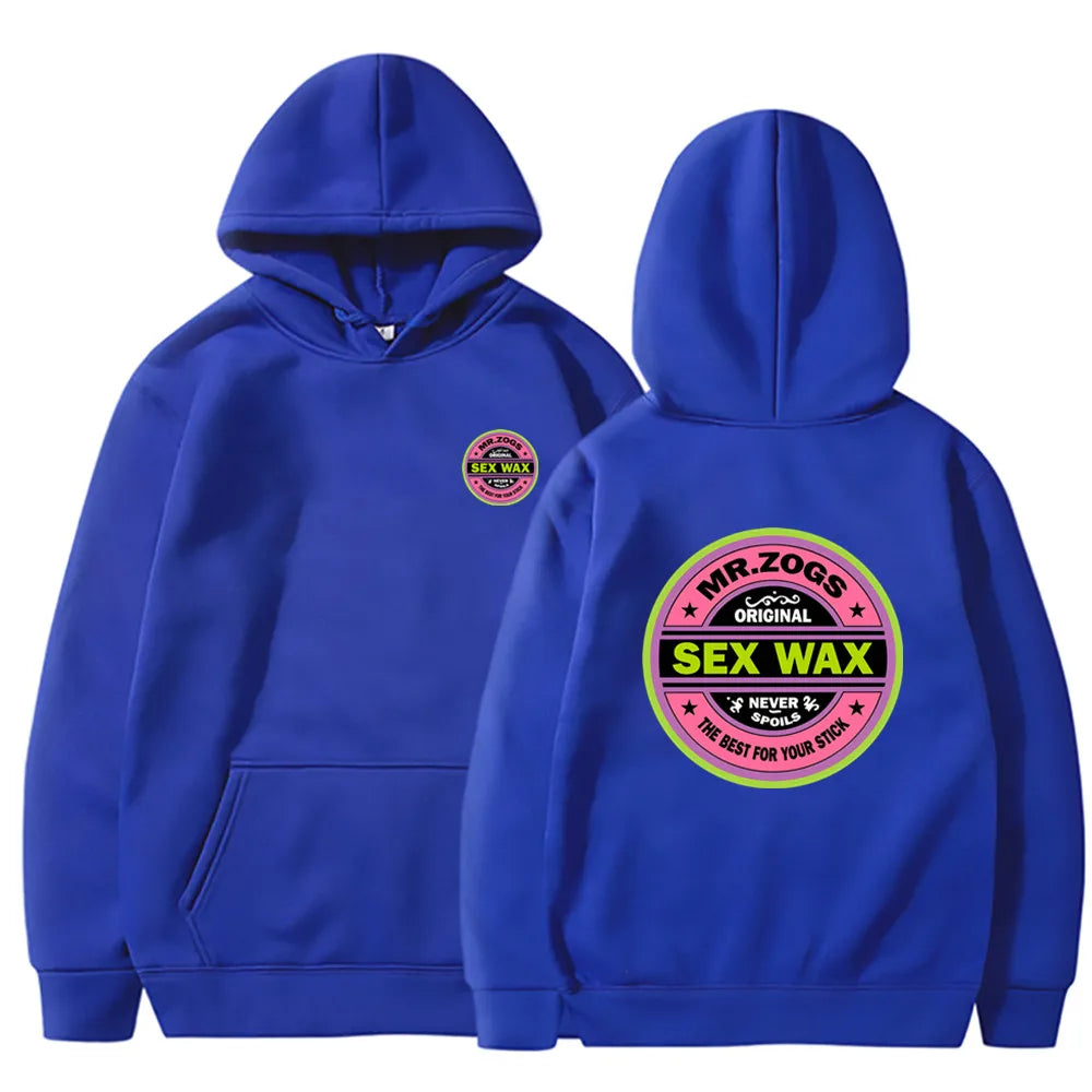 2026New's Men Cool Pullover Fashion Thin Hoodies Unisex Streetwear Sex Wax Mr Zogs Surf Sweatshirt  Tops hoodies
