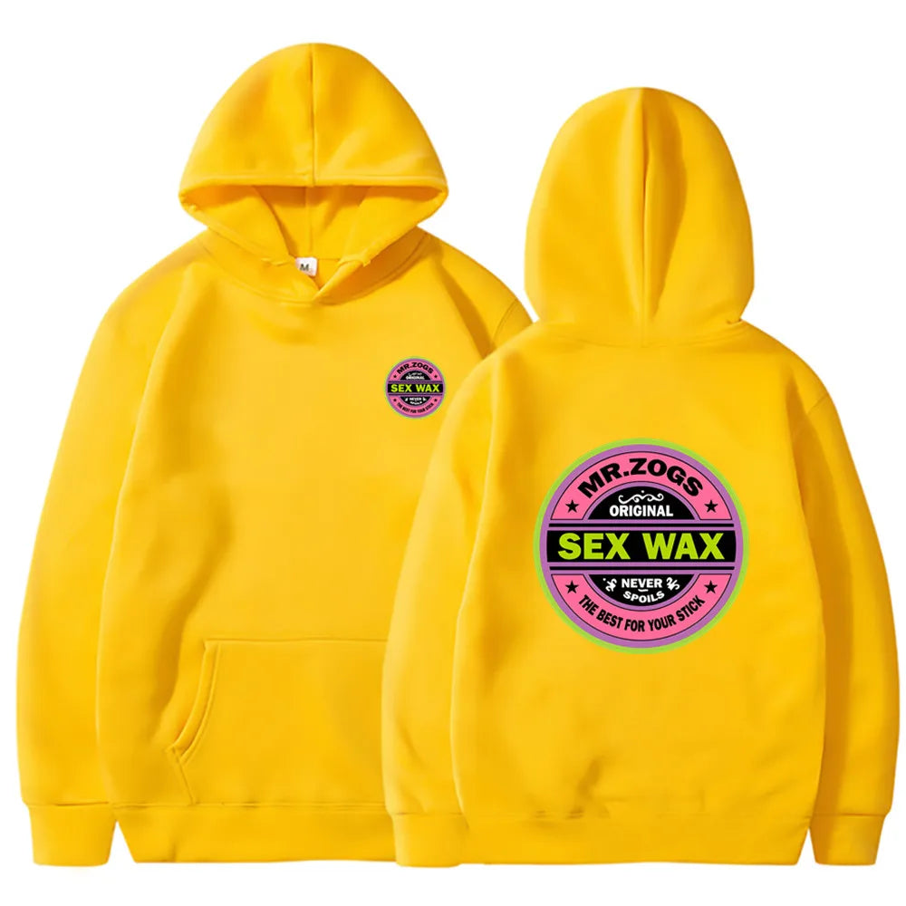2026New's Men Cool Pullover Fashion Thin Hoodies Unisex Streetwear Sex Wax Mr Zogs Surf Sweatshirt  Tops hoodies
