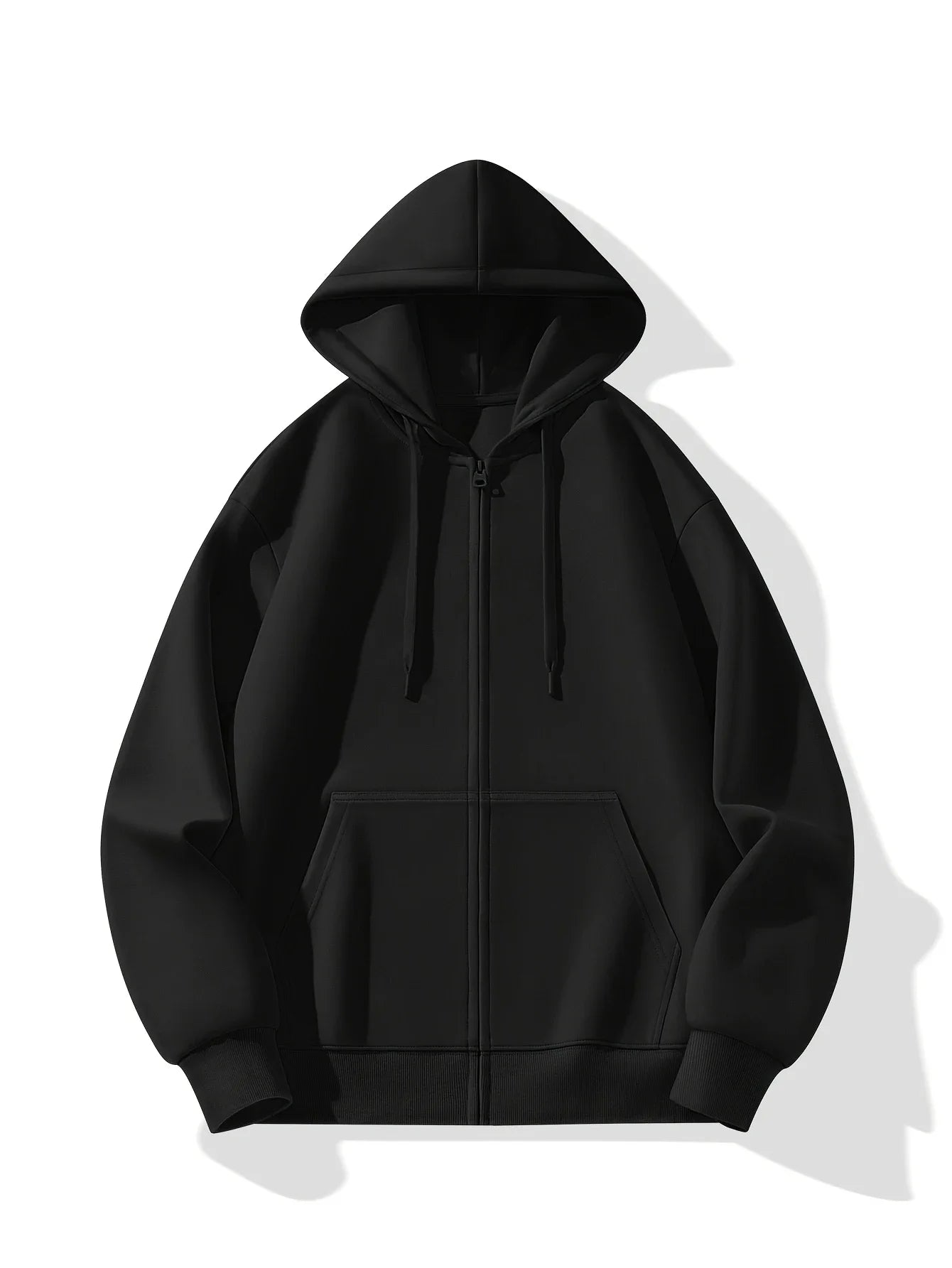 Attack on Titan Chest Logo Printed Zipper Hoodie 2025 Autumn/Winter New American Hip Hop Men's Casual Loose Sweater Top