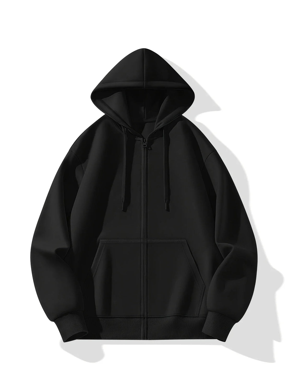 Attack on Titan Chest Logo Printed Zipper Hoodie 2025 Autumn/Winter New American Hip Hop Men's Casual Loose Sweater Top