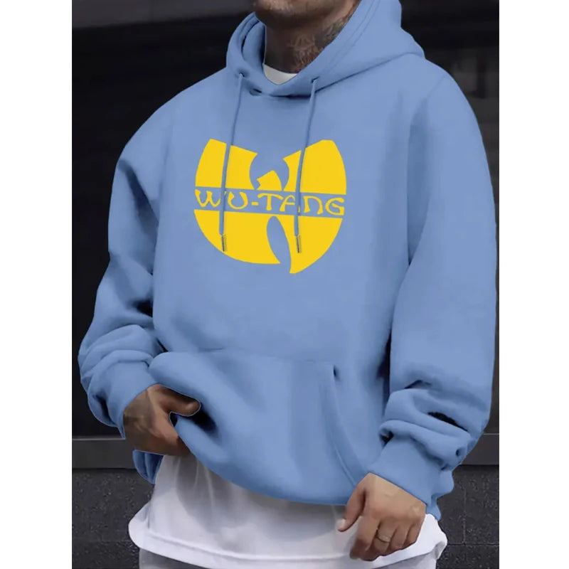 Hip Hop Années 90 Wu Clan T-tangs Hoodie Men Women's Casual Autumn Winter Vintage Hoodies Fleece Long Sleeve Hooded Sweatshirts