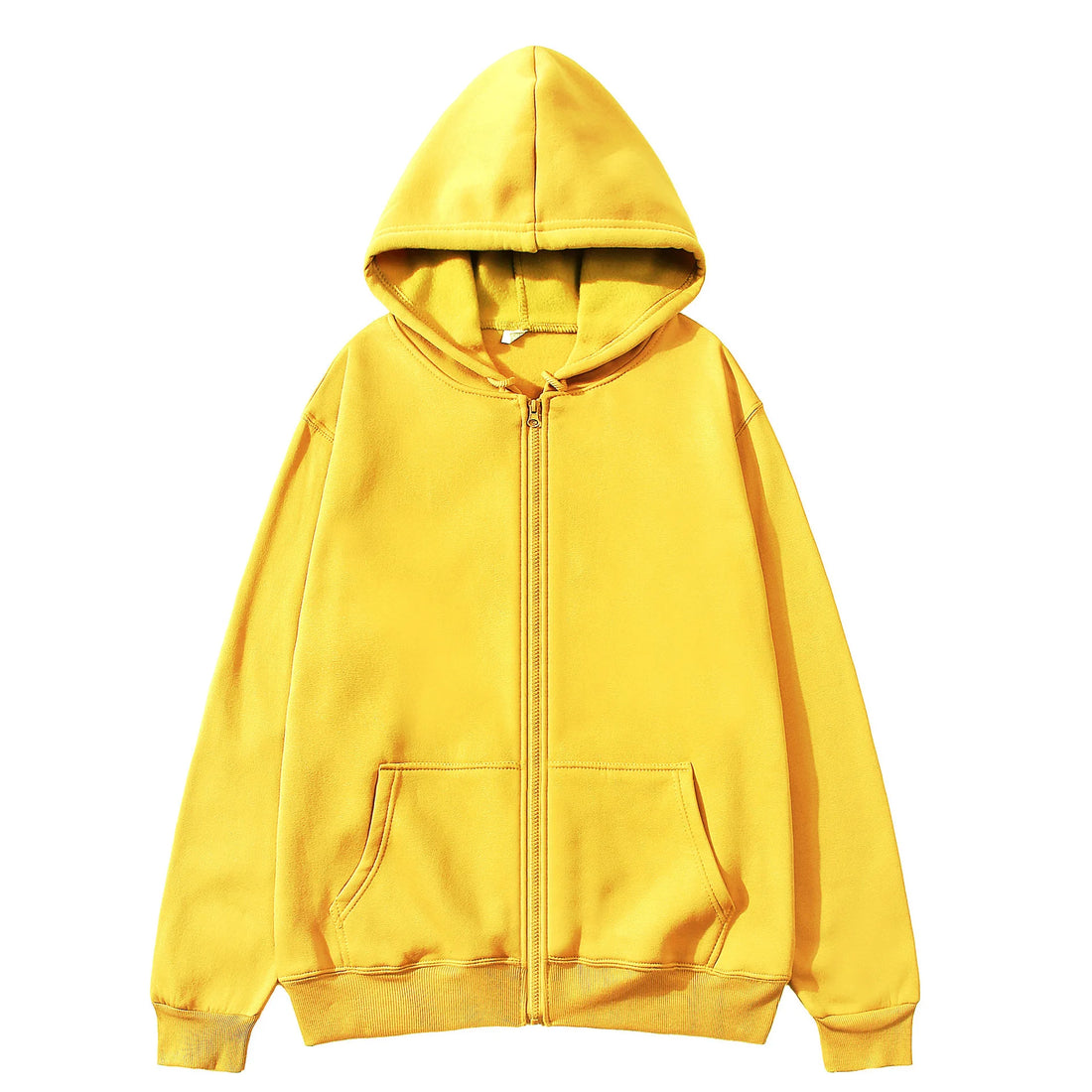 Women Fleece Zip Up Hoodies Running Sports Sweatshirts Fashion Female Classic Casual Zipper Jackets Y2k Hip Hop Streetwear