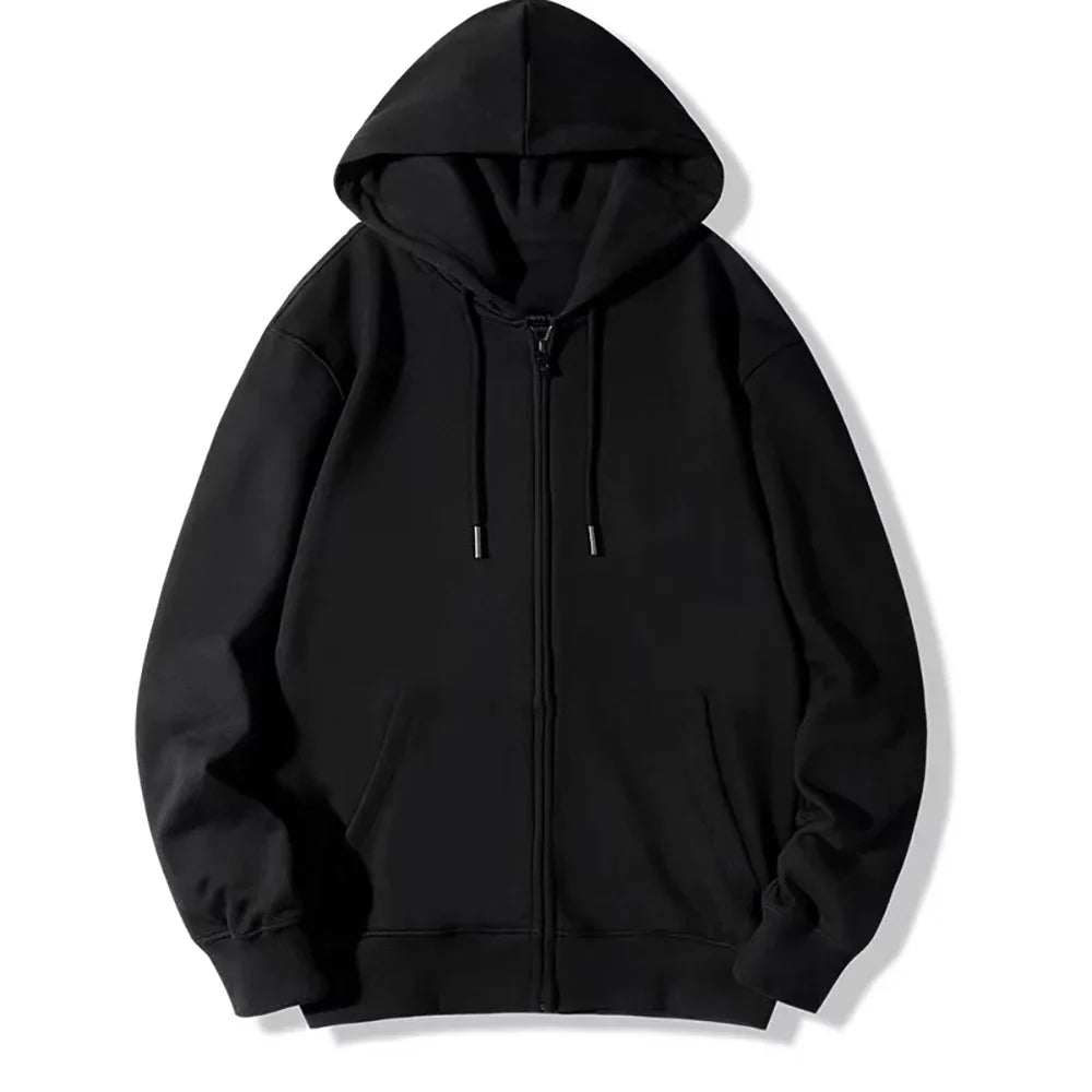 Women's Long Sleeve Zip Closure Breathable Lightweight Sweatshirts Perfect Autumn Hoodie Jackets in Casual Street Style