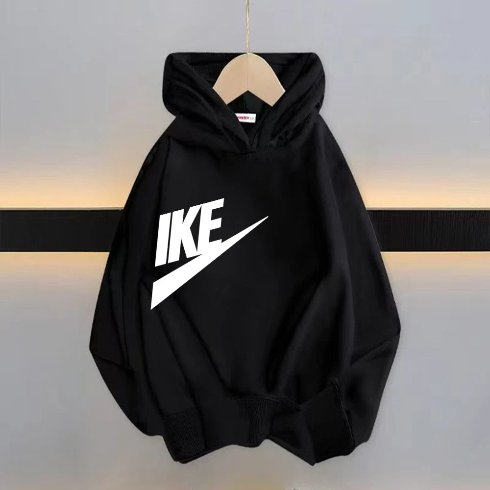 Children 3-12 Years Old Autumn Hoodie Long-sleeved Boys Girls Toddler Sports Coat Top+Pants Stylish Casual Sweatshirt Set