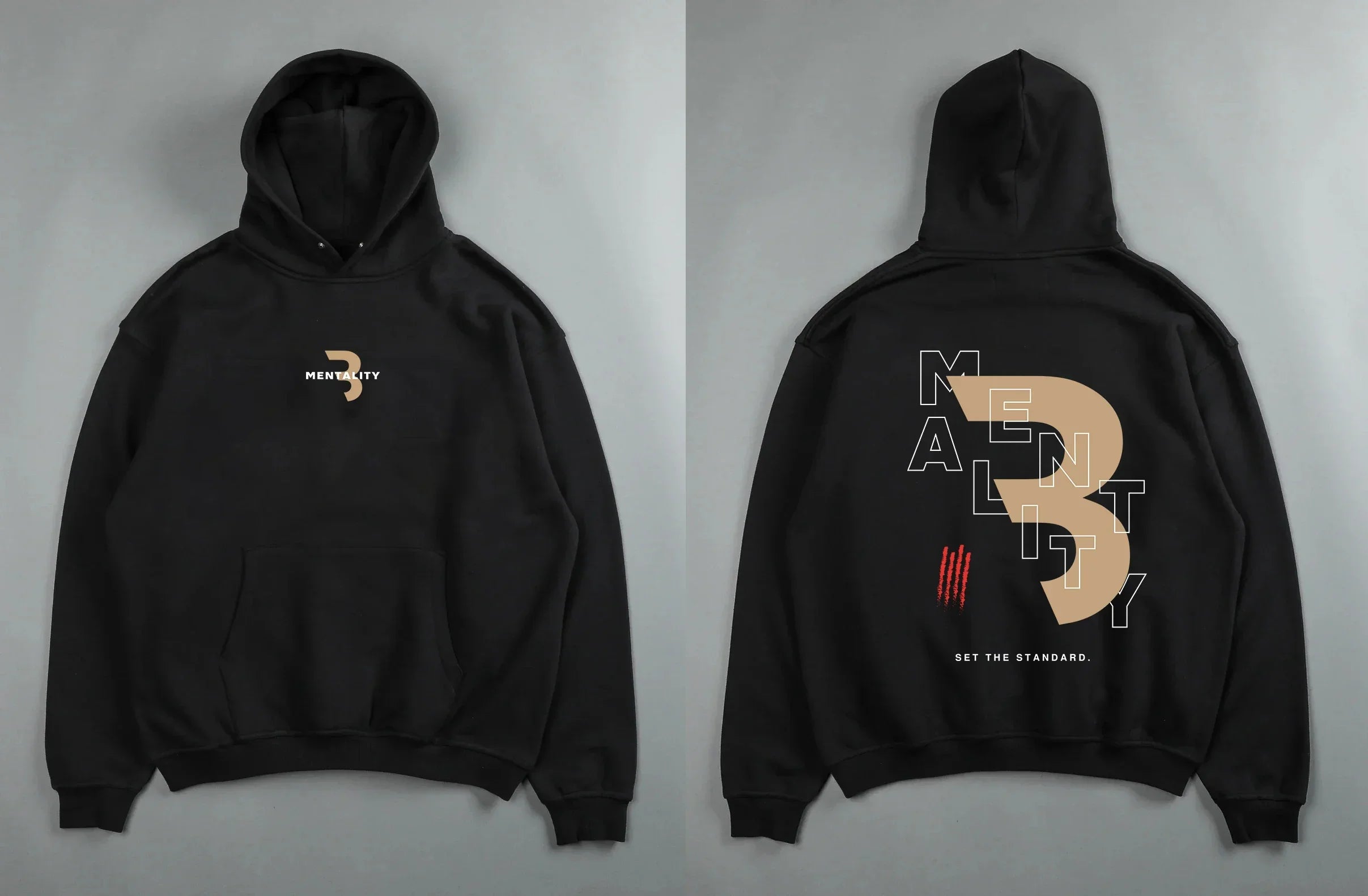 Men's Gym Fitness Hoodie Autumn Long Sleeve Hooded Pullover Printed Sweatshirt Plus Size Winter Apparel Sportswear Top