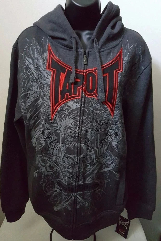 2000s Fashion New Cotton Red Couple zipper Hoodies vintage elite full Zip Hoodie Sweatshirt Size Skull Snake Red Y2K sweatshirts