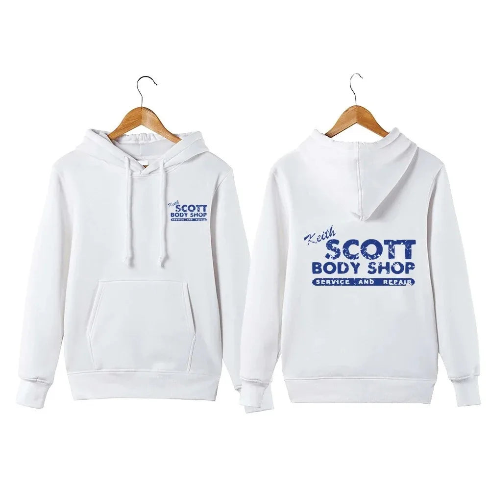 Hoodie Women Stile Vintage Keith Scott Body Shop Men Hoodies Sweatshirts Autumn Winter Con Cappuccio One Tree Hill Meccanico