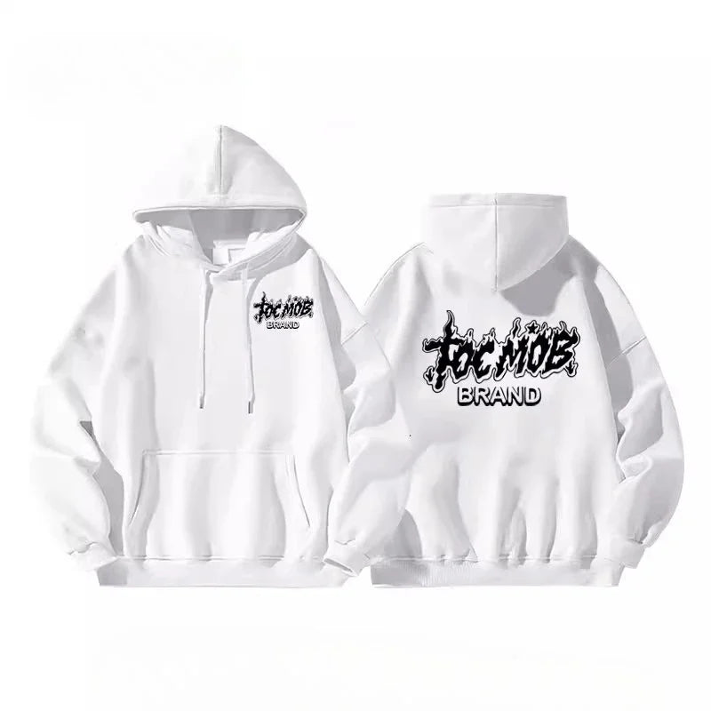 BRAND American High Street Style Men Women Hoodie Outdoor Casual Sports Hip-hop Versatile Autumn Winter Couple Adult Sweatshirt