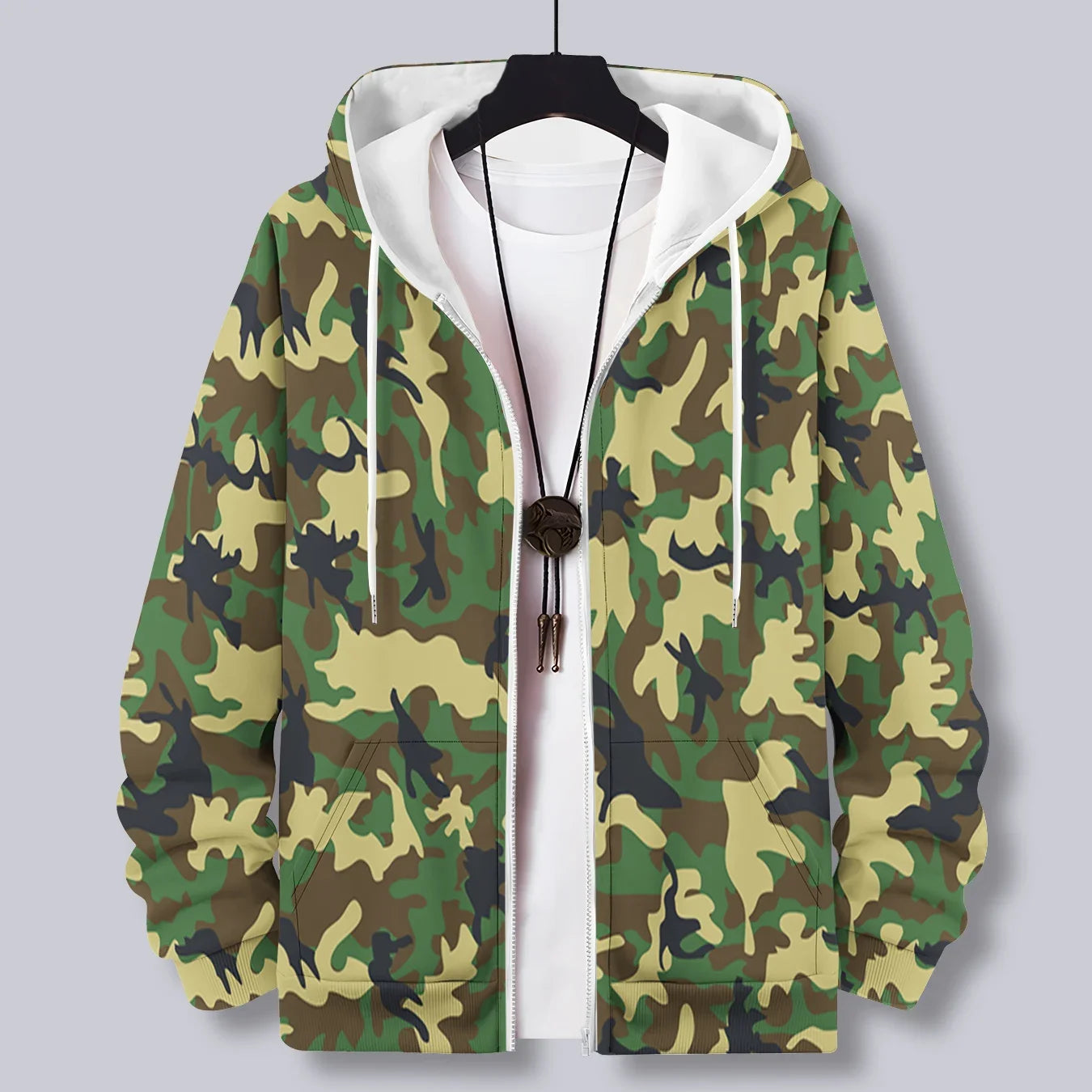 Camouflage 3d Print Zipper Hoodies Sweatshirts Men Women Unisex Hooded Oversized Hoodie Zip Up Sweatshirts Tracksuits