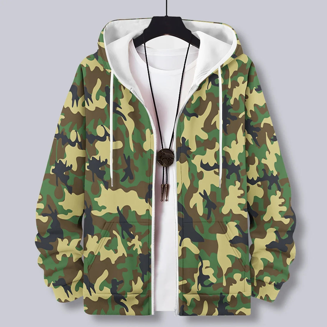 Camouflage 3d Print Zipper Hoodies Sweatshirts Men Women Unisex Hooded Oversized Hoodie Zip Up Sweatshirts Tracksuits