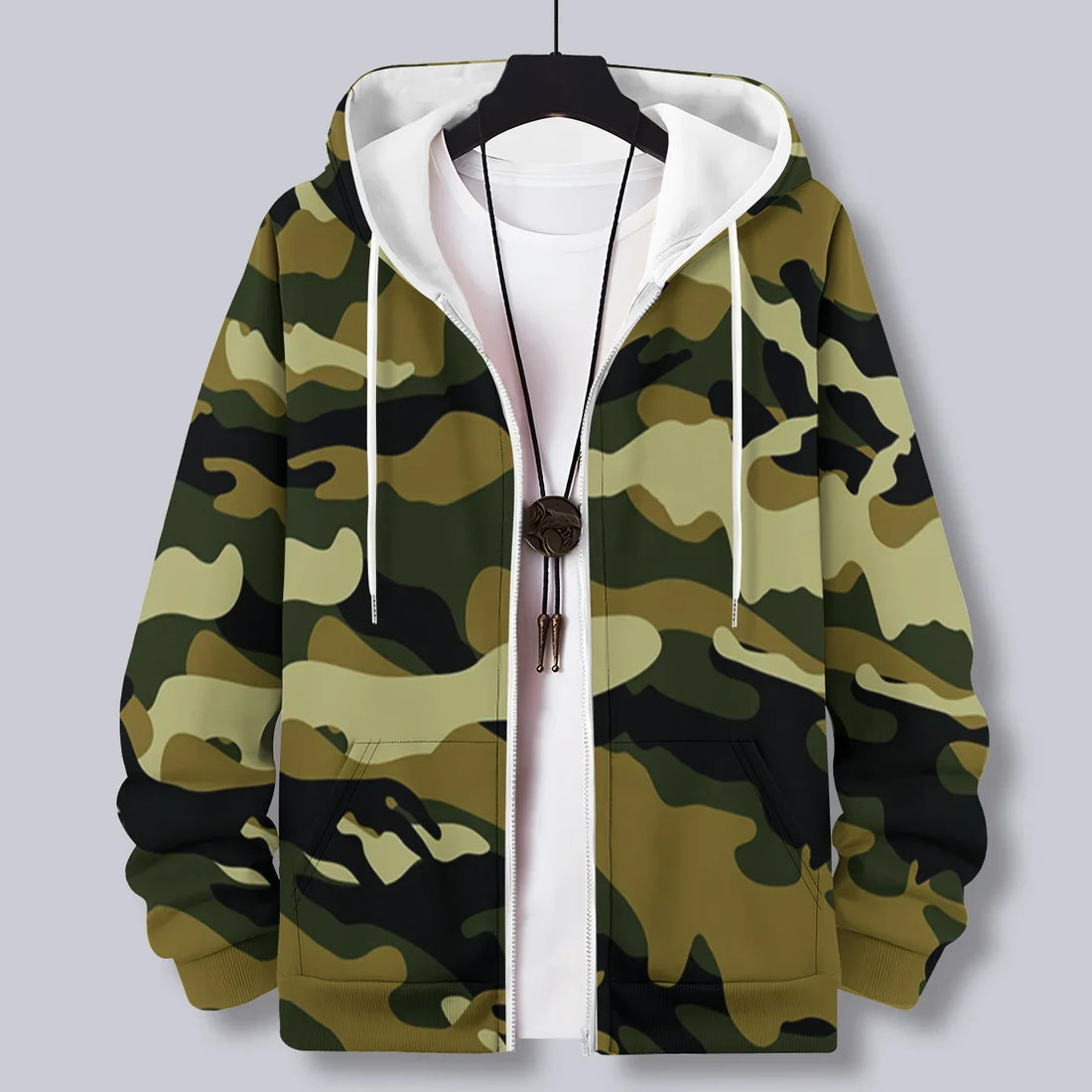 Camouflage 3d Print Zipper Hoodies Sweatshirts Men Women Unisex Hooded Oversized Hoodie Zip Up Sweatshirts Tracksuits