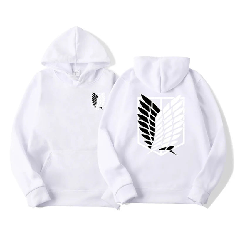 Attack on Titan Men's Hoodie Anime Hoodies Men and Women Streetwear Pullover Harajuku Shingeki No Kyojin Hoodies Sweatshirt