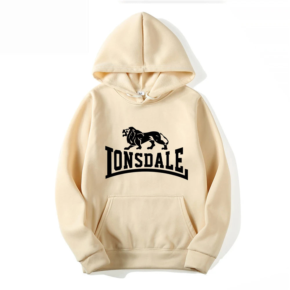 The 2025 new men's spring and autumn sporty casual hoodie, running sportswear, fashionable street style hoodie S-3XL